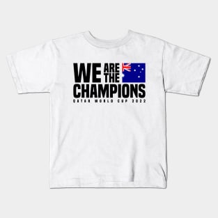 Qatar World Cup Champions 2022 - Australia Kids T-Shirt